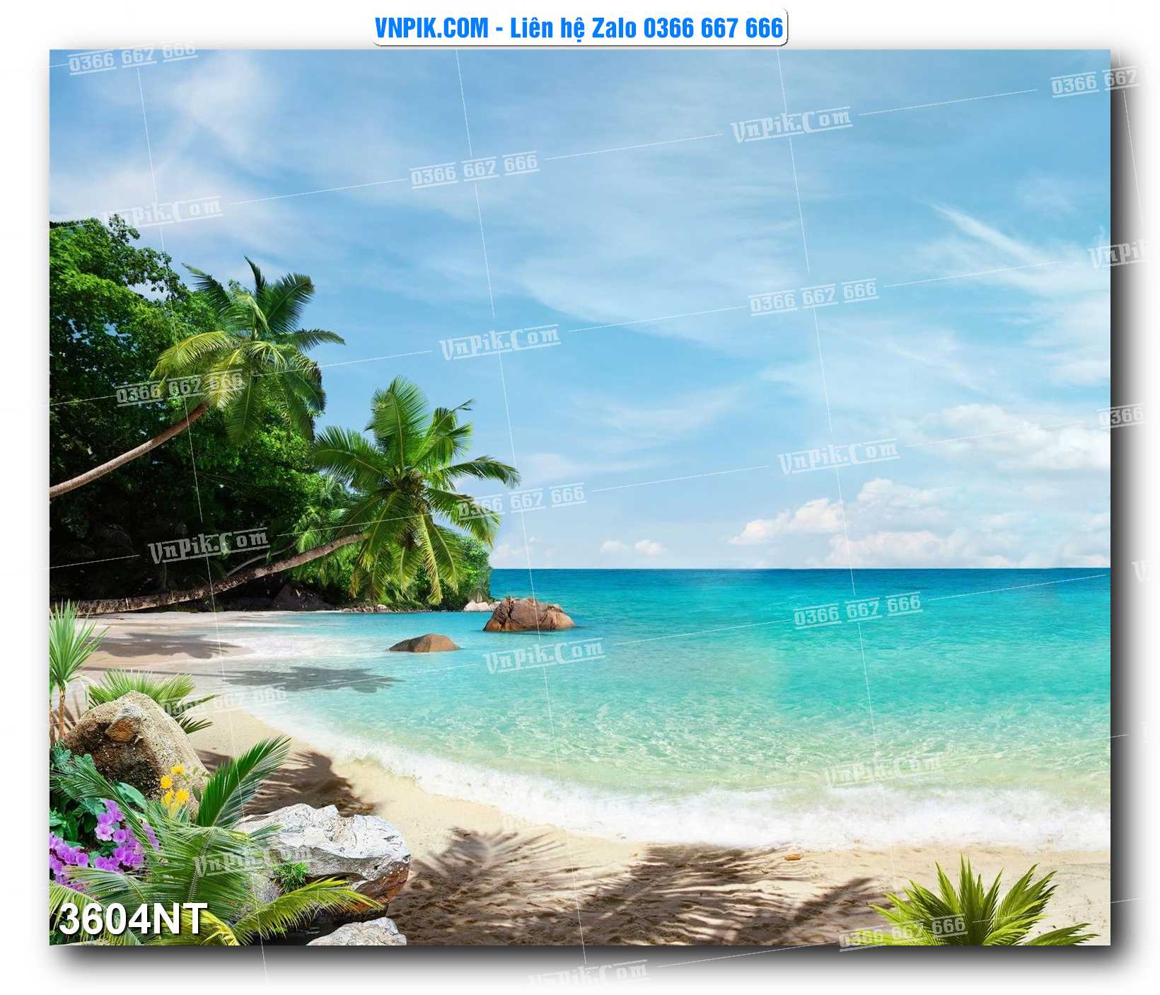 Tranh Trang Trí Phong Cảnh Nghệ Thuật Mã Số 3604NT