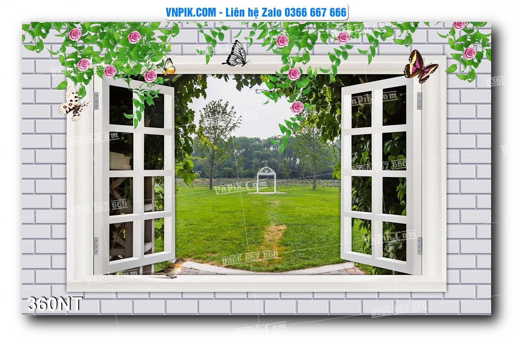 Tranh Trang Trí Phong Cảnh Nghệ Thuật Mã Số 360NT