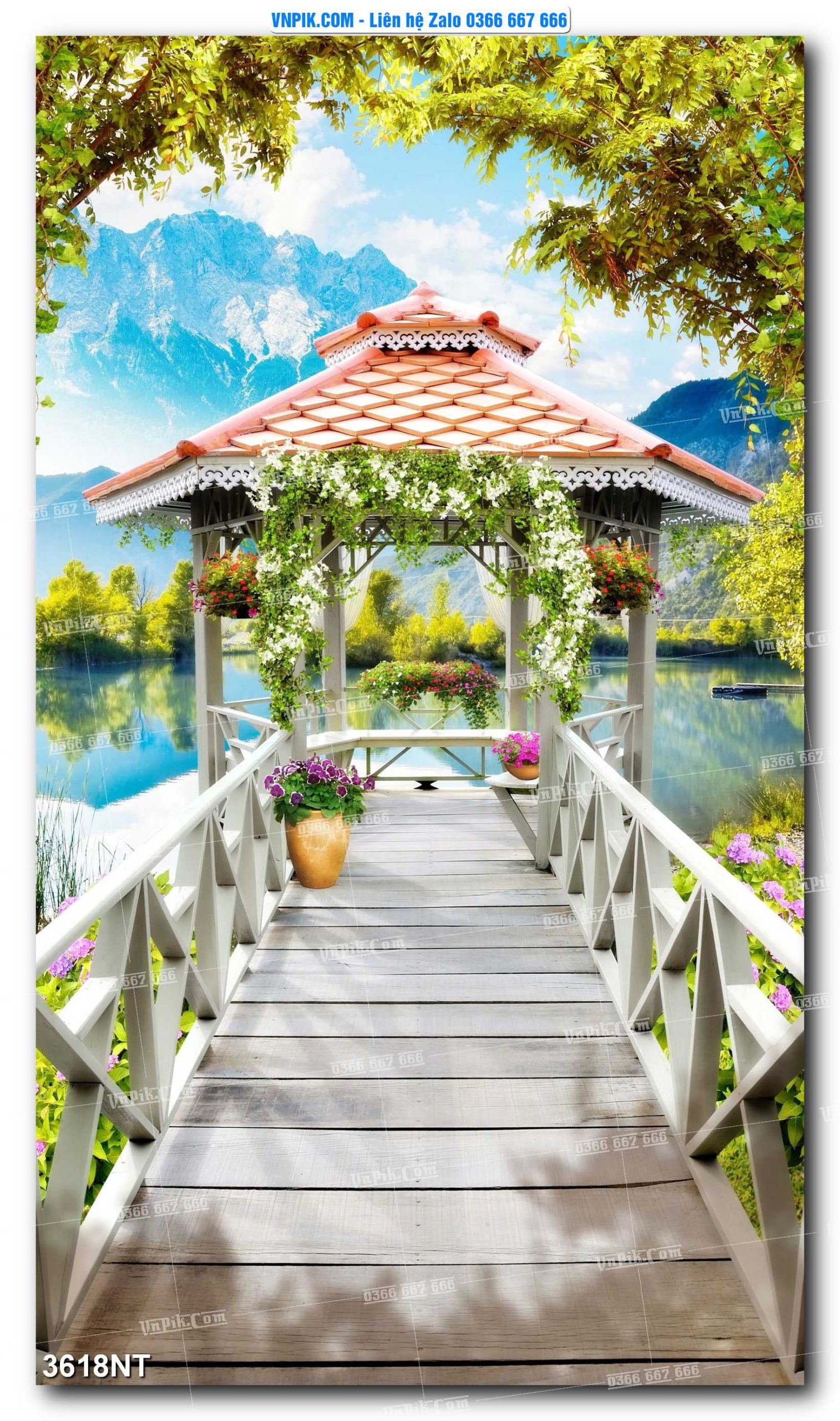 Tranh Trang Trí Phong Cảnh Nghệ Thuật Mã Số 3618NT