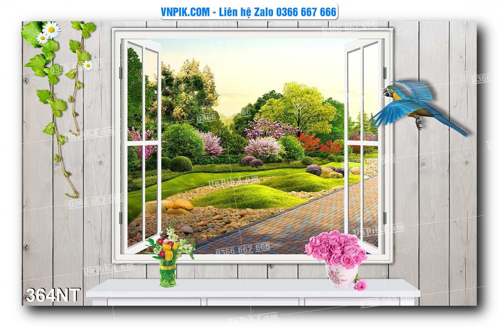 Tranh Trang Trí Phong Cảnh Nghệ Thuật Mã Số 364NT