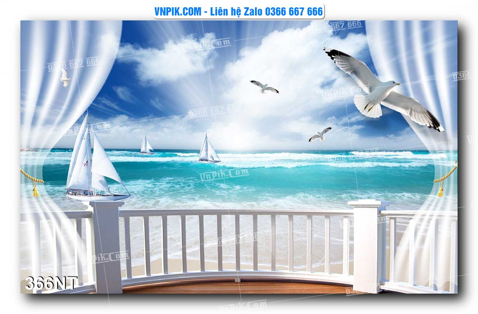 Tranh Trang Trí Phong Cảnh Nghệ Thuật Mã Số 366NT