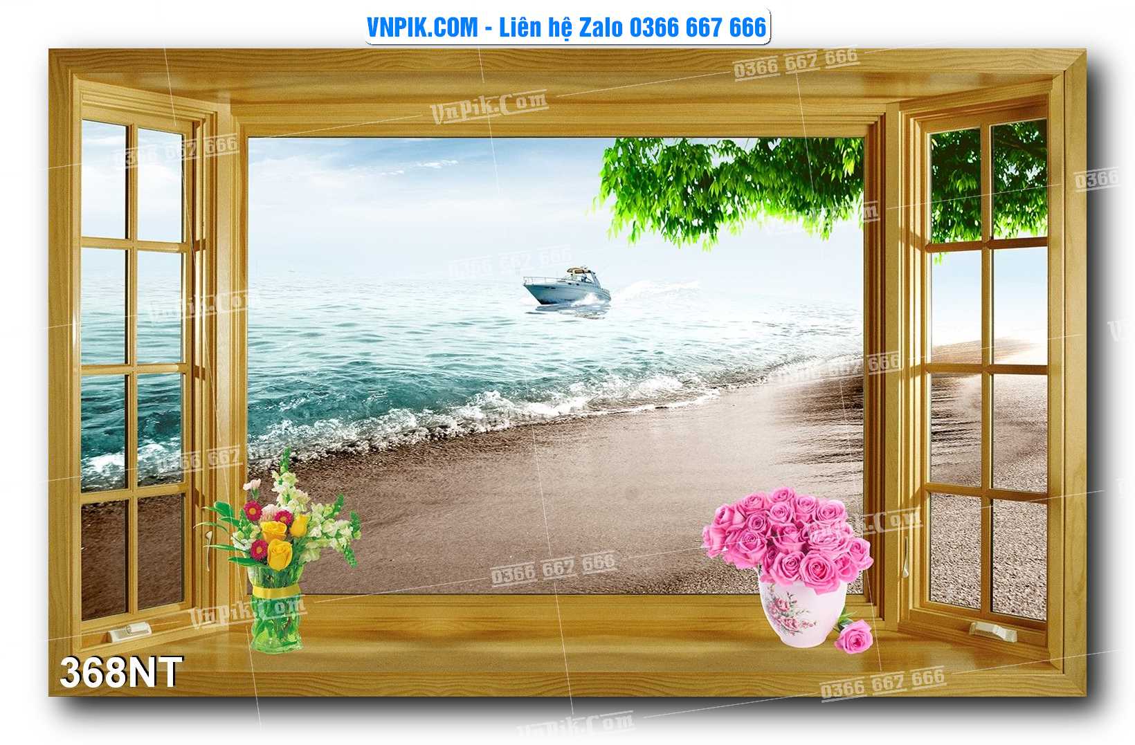 Tranh Trang Trí Phong Cảnh Nghệ Thuật Mã Số 368NT