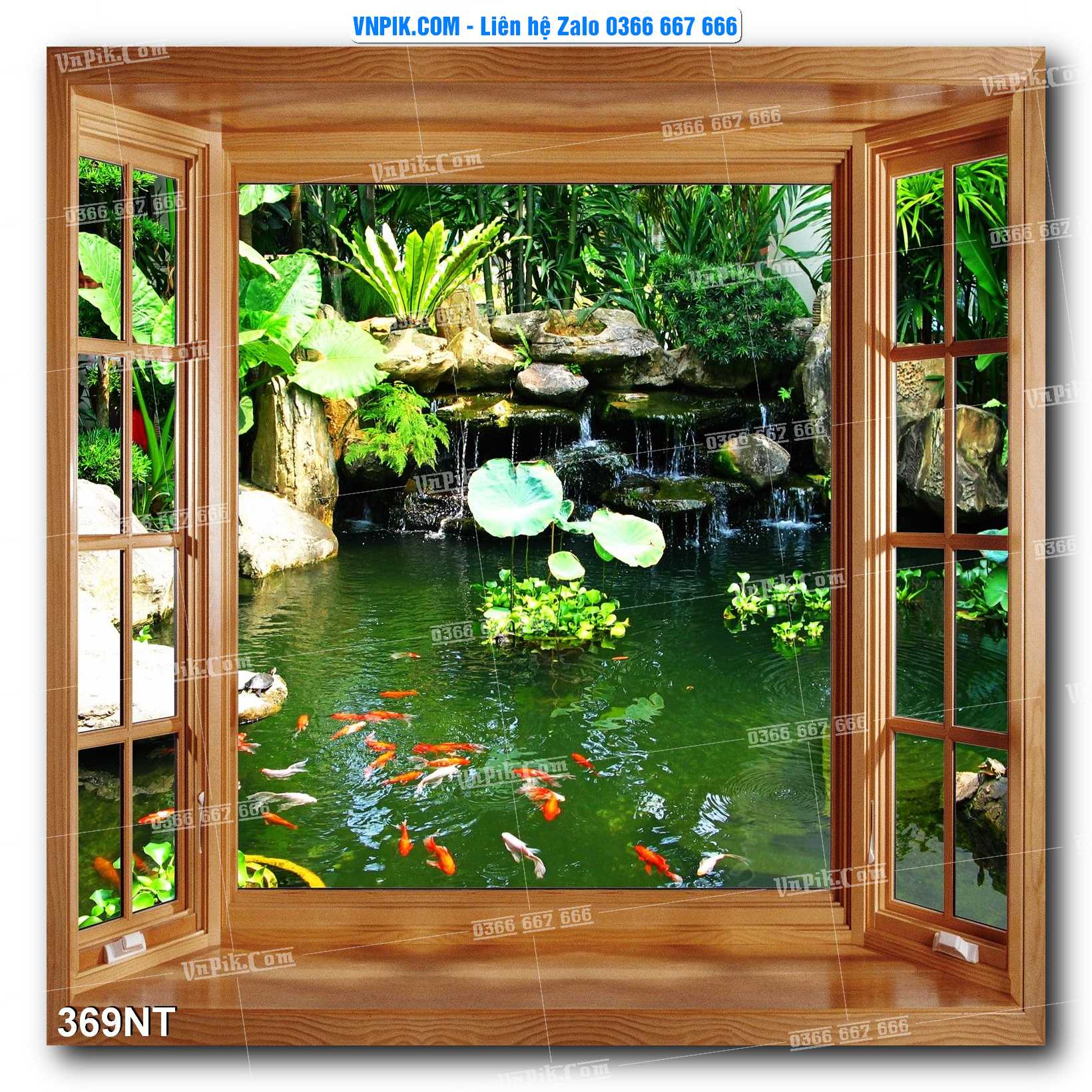 Tranh Trang Trí Phong Cảnh Nghệ Thuật Mã Số 369NT