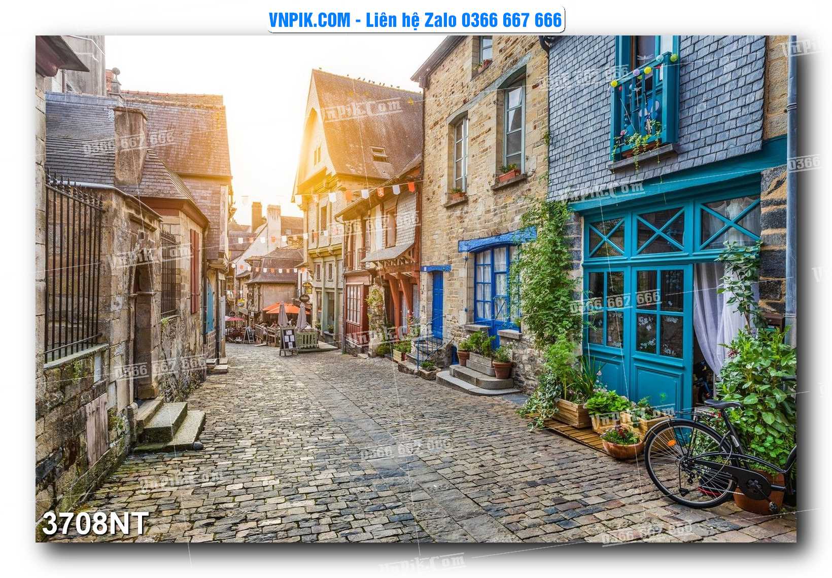 Tranh Trang Trí Phong Cảnh Nghệ Thuật Mã Số 3708NT