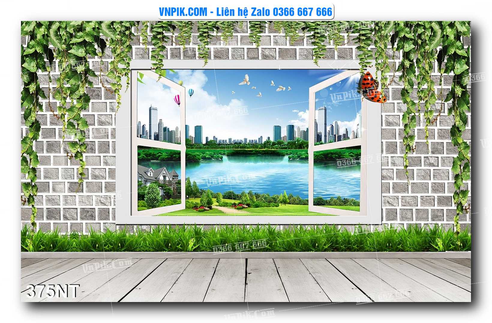 Tranh Trang Trí Phong Cảnh Nghệ Thuật Mã Số 375NT