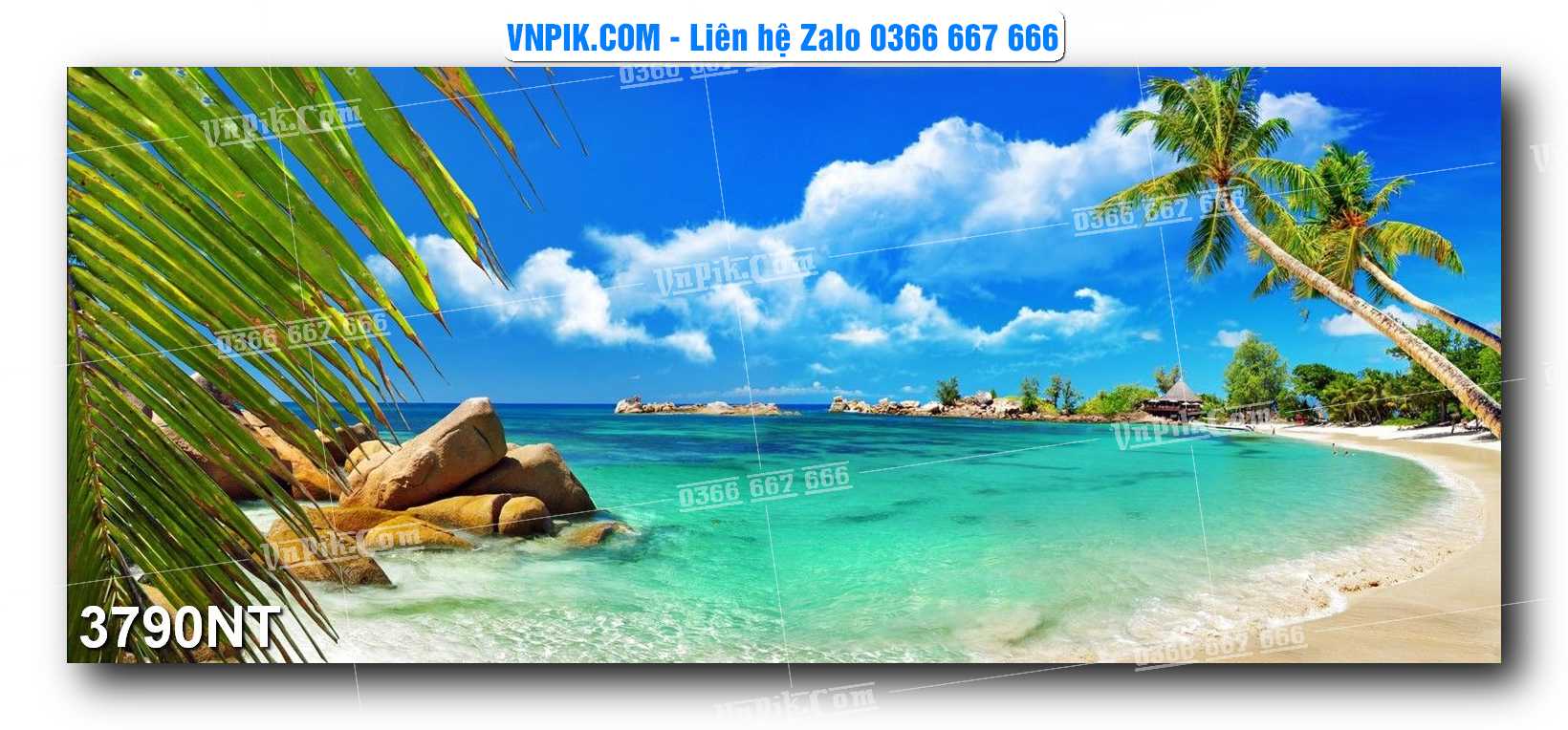 Tranh Trang Trí Phong Cảnh Nghệ Thuật Mã Số 3790NT