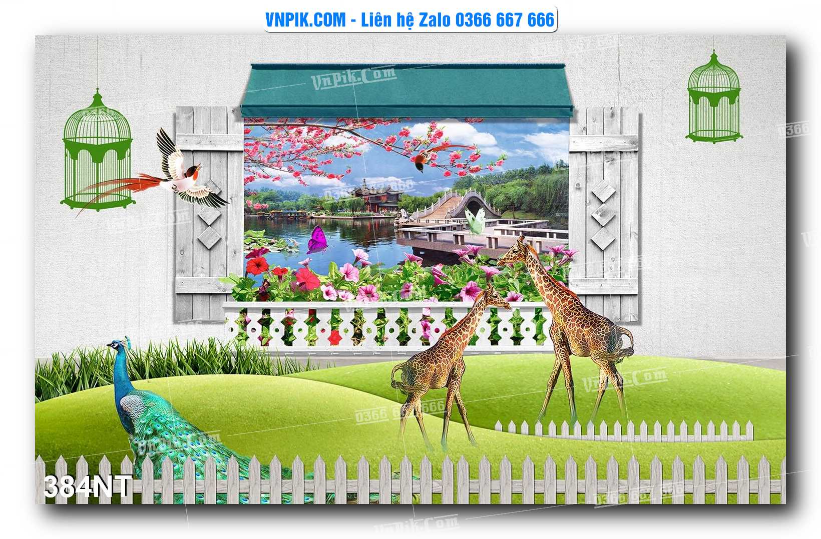 Tranh Trang Trí Phong Cảnh Nghệ Thuật Mã Số 384NT