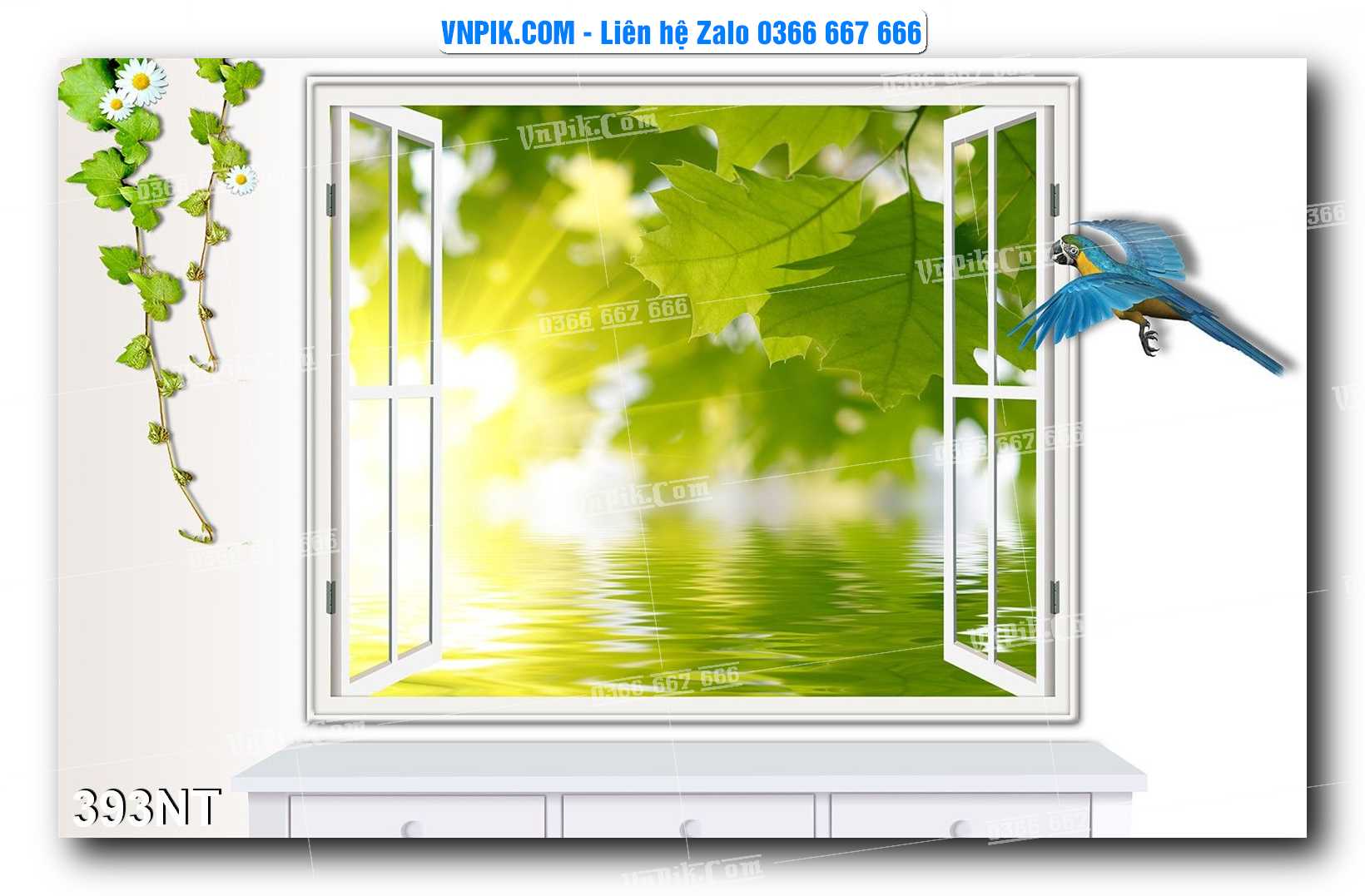 Tranh Trang Trí Phong Cảnh Nghệ Thuật Mã Số 393NT