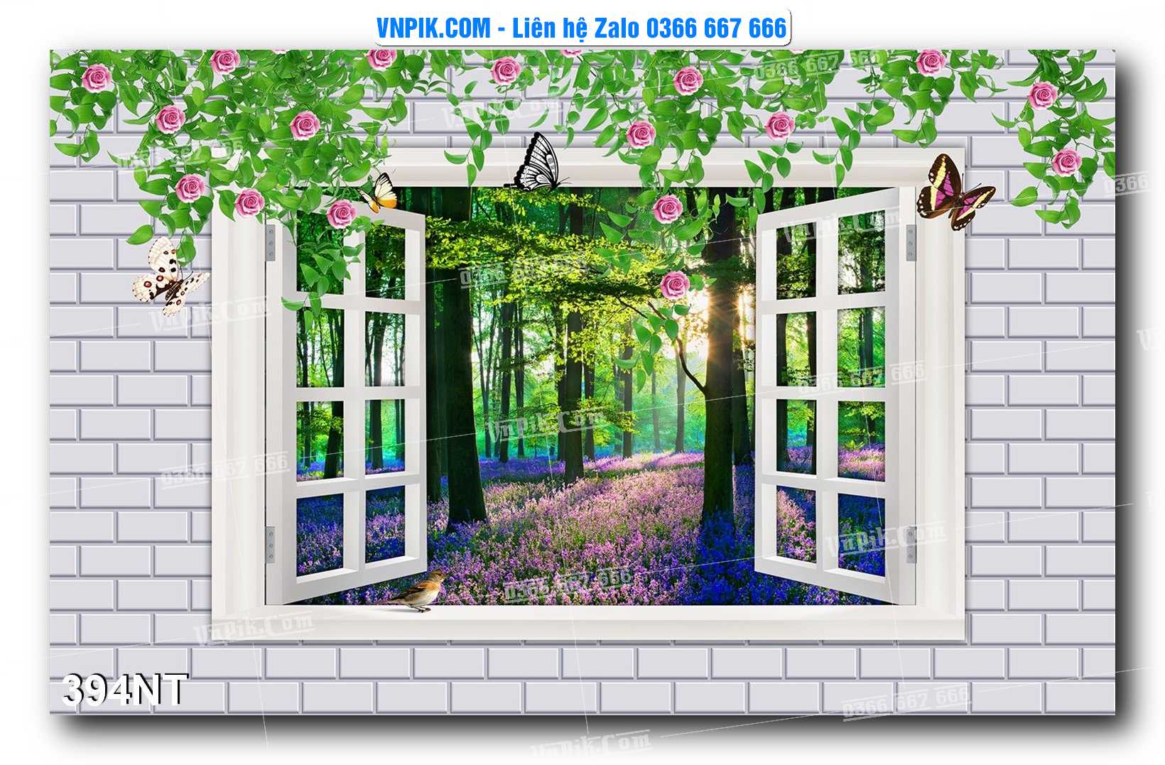 Tranh Trang Trí Phong Cảnh Nghệ Thuật Mã Số 394NT