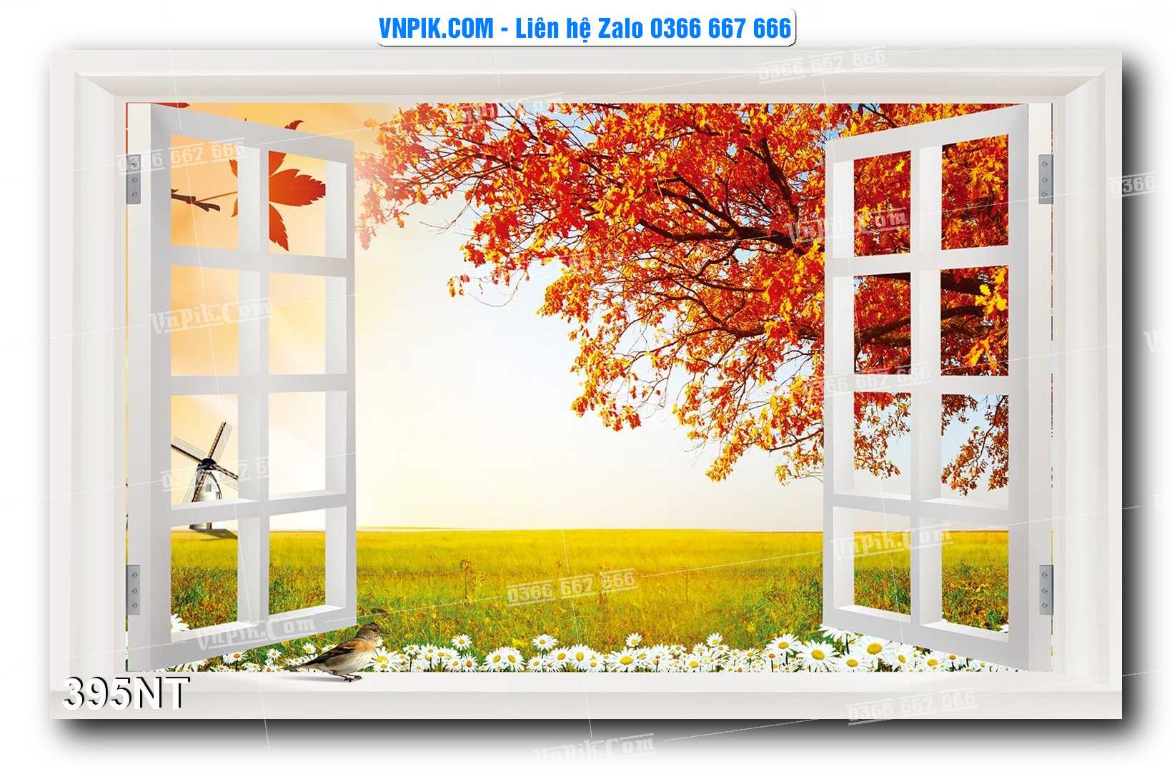 Tranh Trang Trí Phong Cảnh Nghệ Thuật Mã Số 395NT
