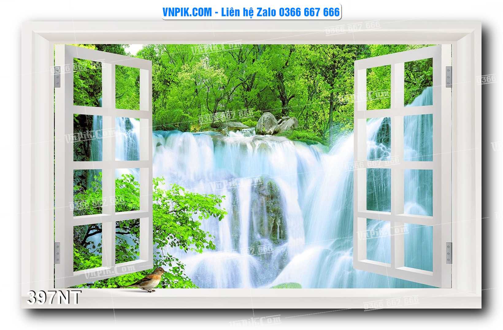 Tranh Trang Trí Phong Cảnh Nghệ Thuật Mã Số 397NT