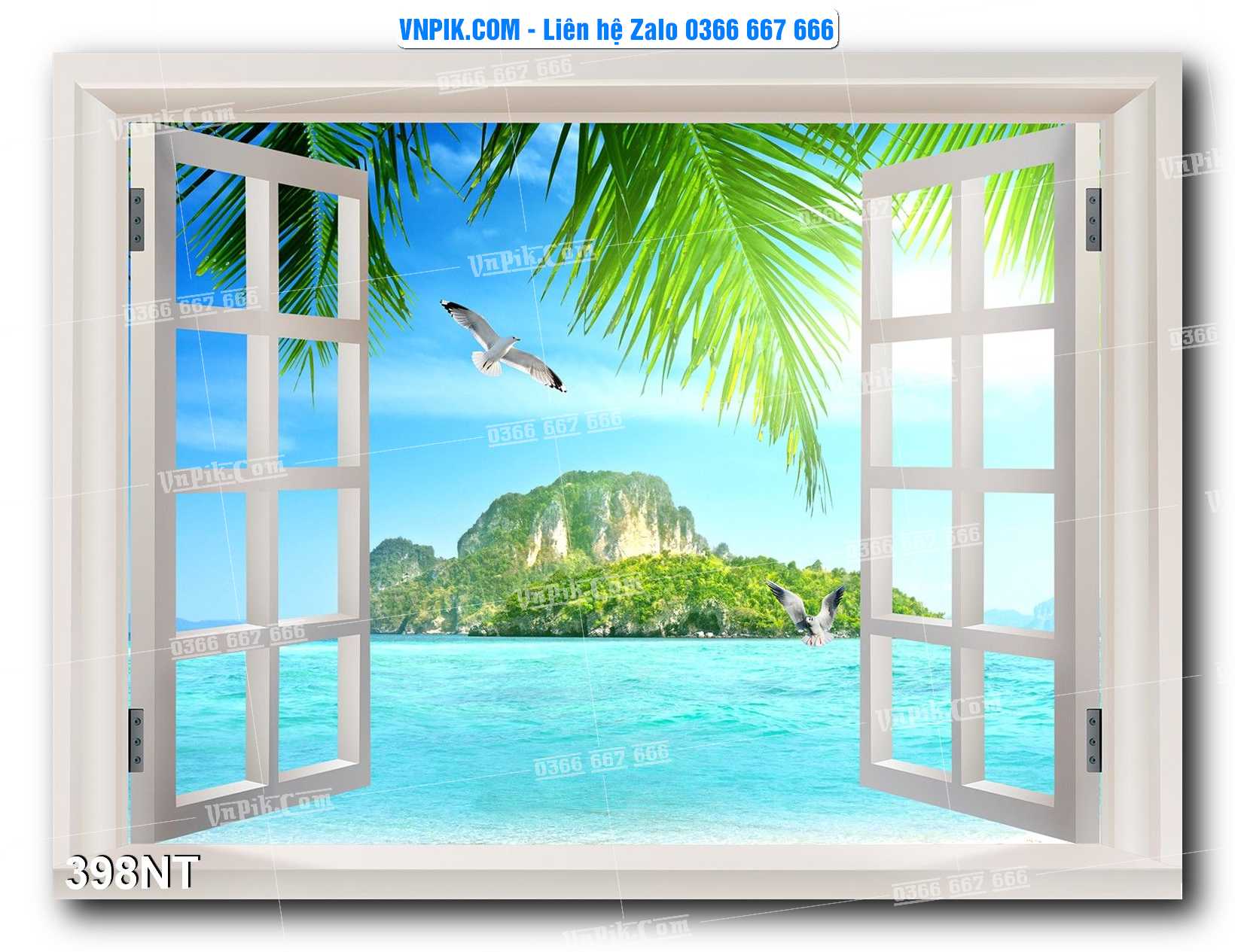 Tranh Trang Trí Phong Cảnh Nghệ Thuật Mã Số 398NT