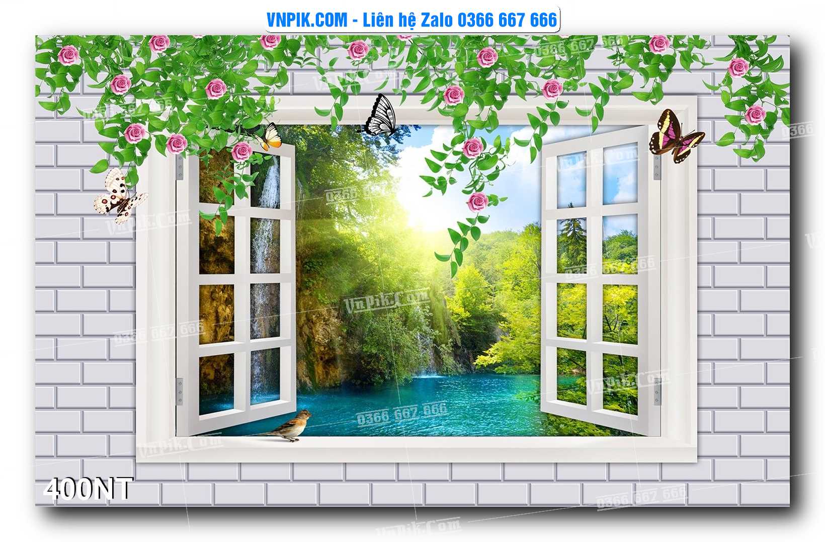 Tranh Trang Trí Phong Cảnh Nghệ Thuật Mã Số 400NT