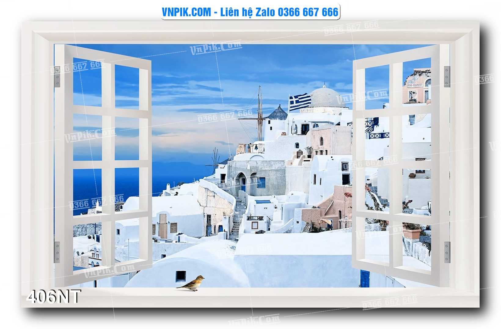 Tranh Trang Trí Phong Cảnh Nghệ Thuật Mã Số 406NT