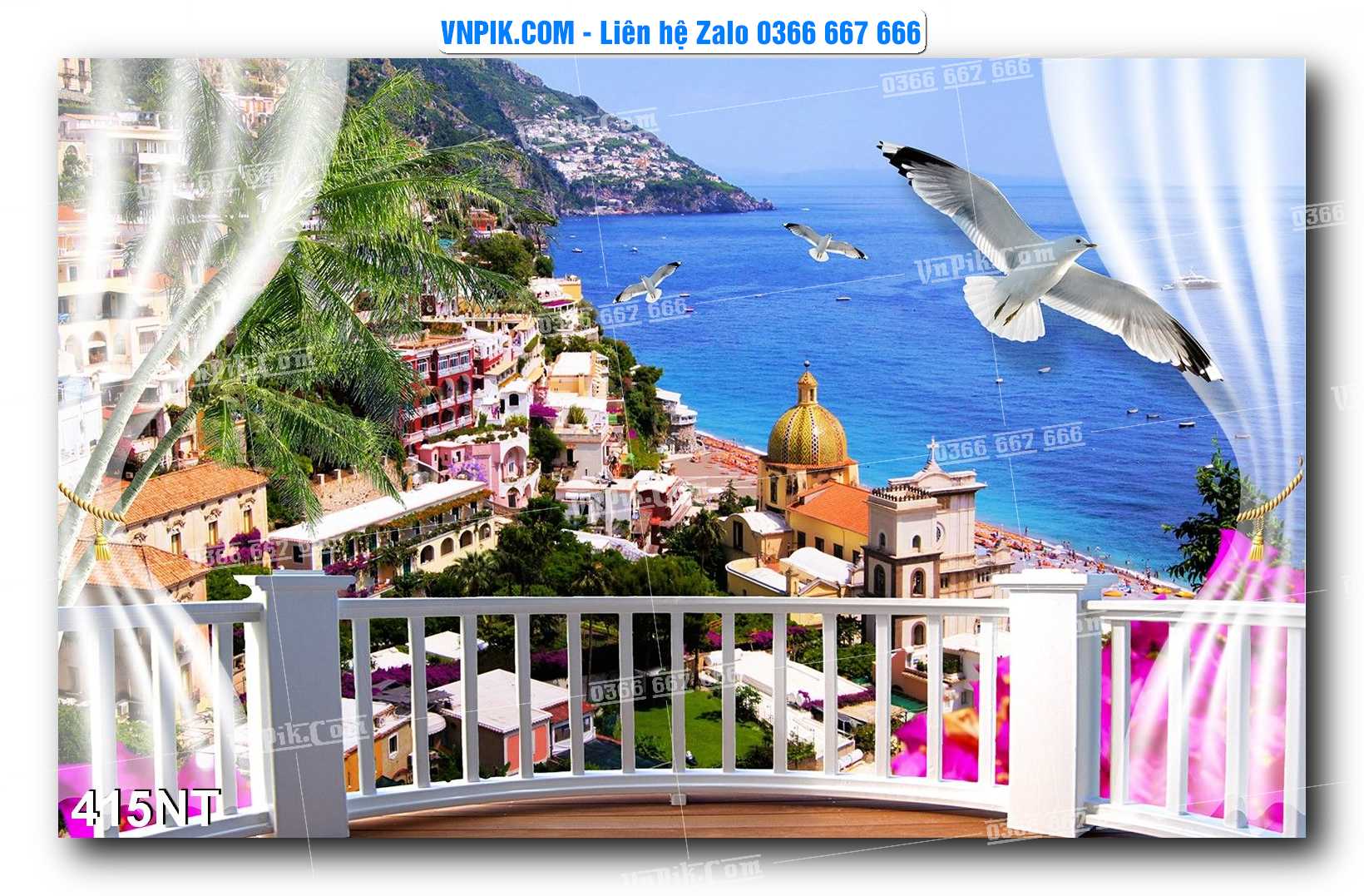 Tranh Trang Trí Phong Cảnh Nghệ Thuật Mã Số 415NT