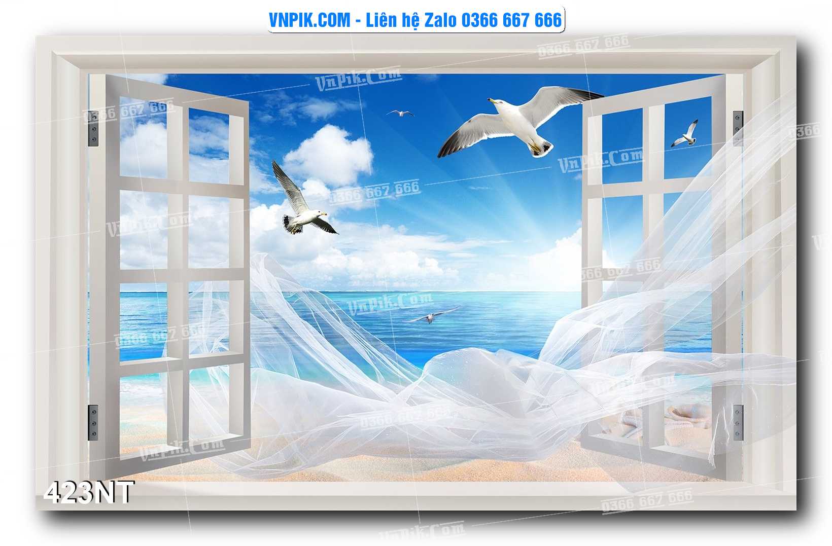 Tranh Trang Trí Phong Cảnh Nghệ Thuật Mã Số 423NT