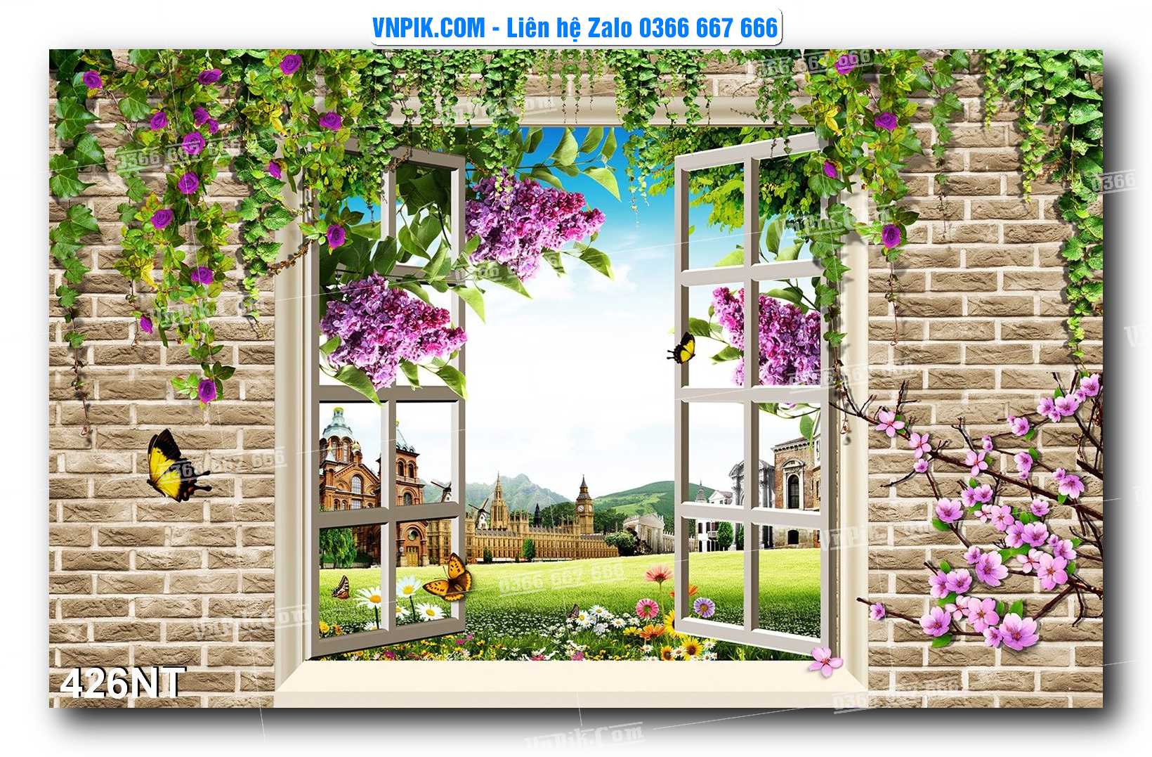 Tranh Trang Trí Phong Cảnh Nghệ Thuật Mã Số 426NT