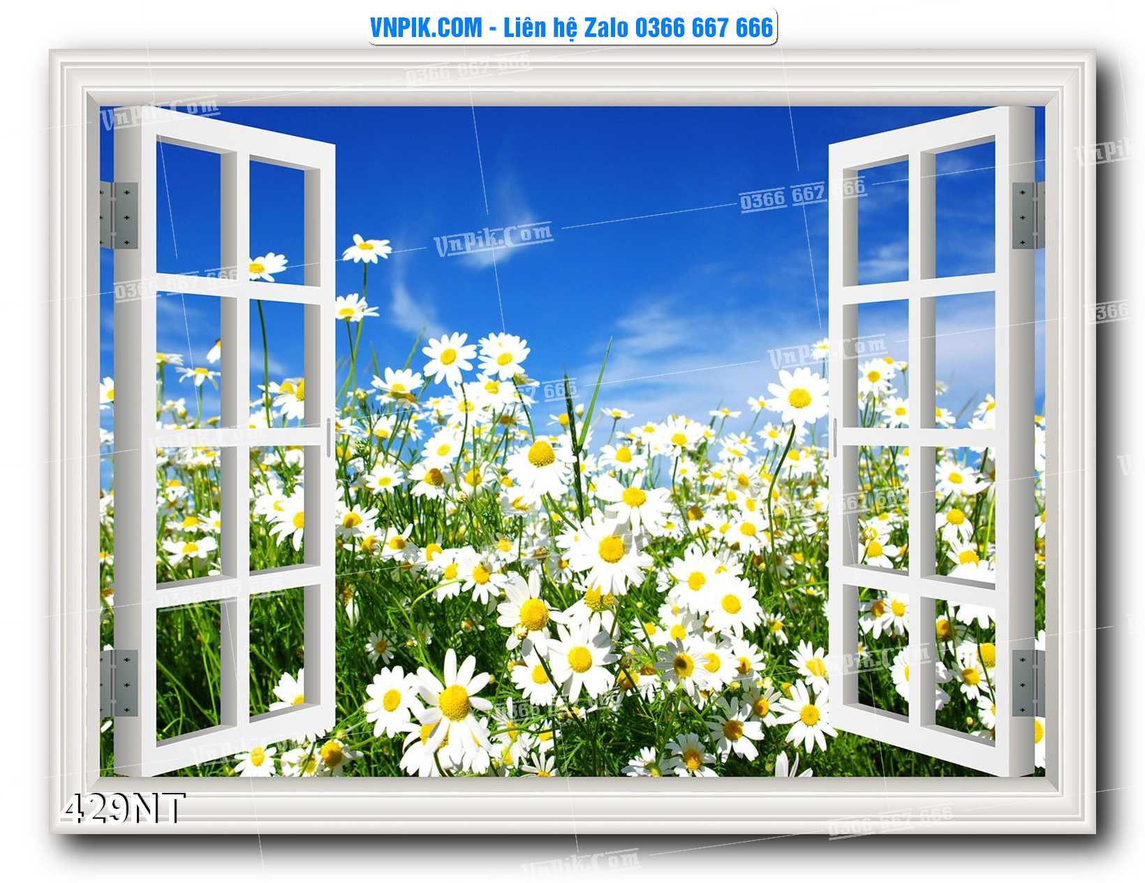 Tranh Trang Trí Phong Cảnh Nghệ Thuật Mã Số 429NT