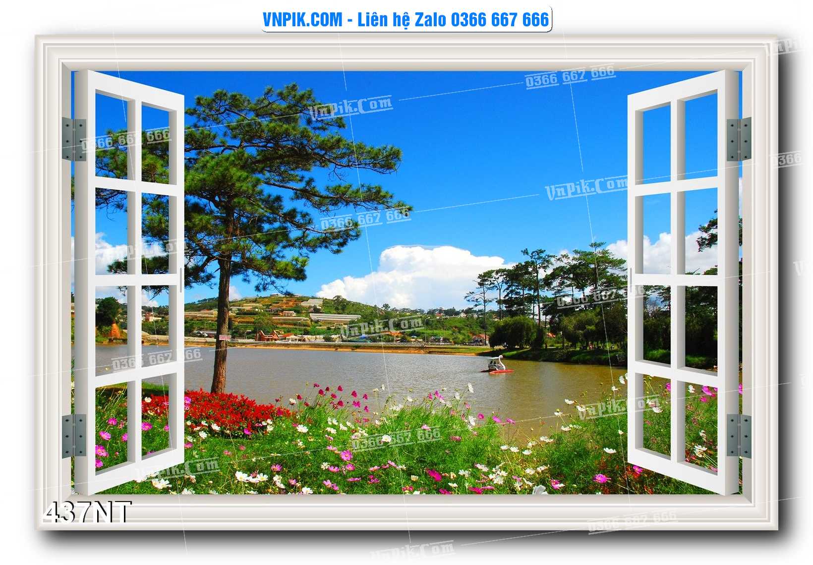 Tranh Trang Trí Phong Cảnh Nghệ Thuật Mã Số 437NT