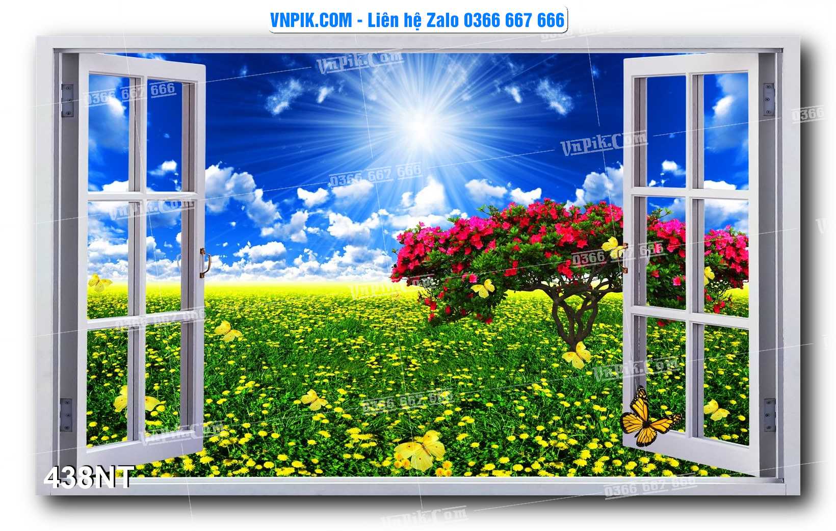 Tranh Trang Trí Phong Cảnh Nghệ Thuật Mã Số 438NT
