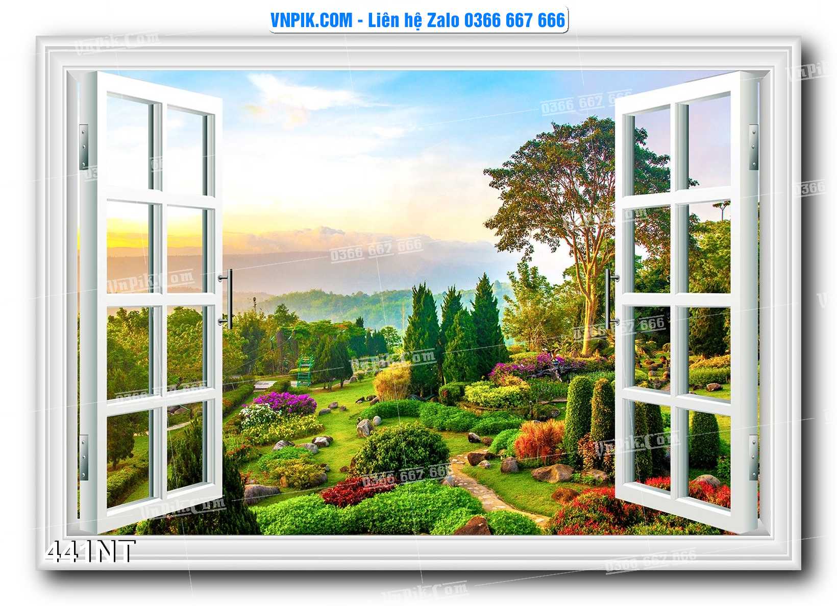 Tranh Trang Trí Phong Cảnh Nghệ Thuật Mã Số 441NT
