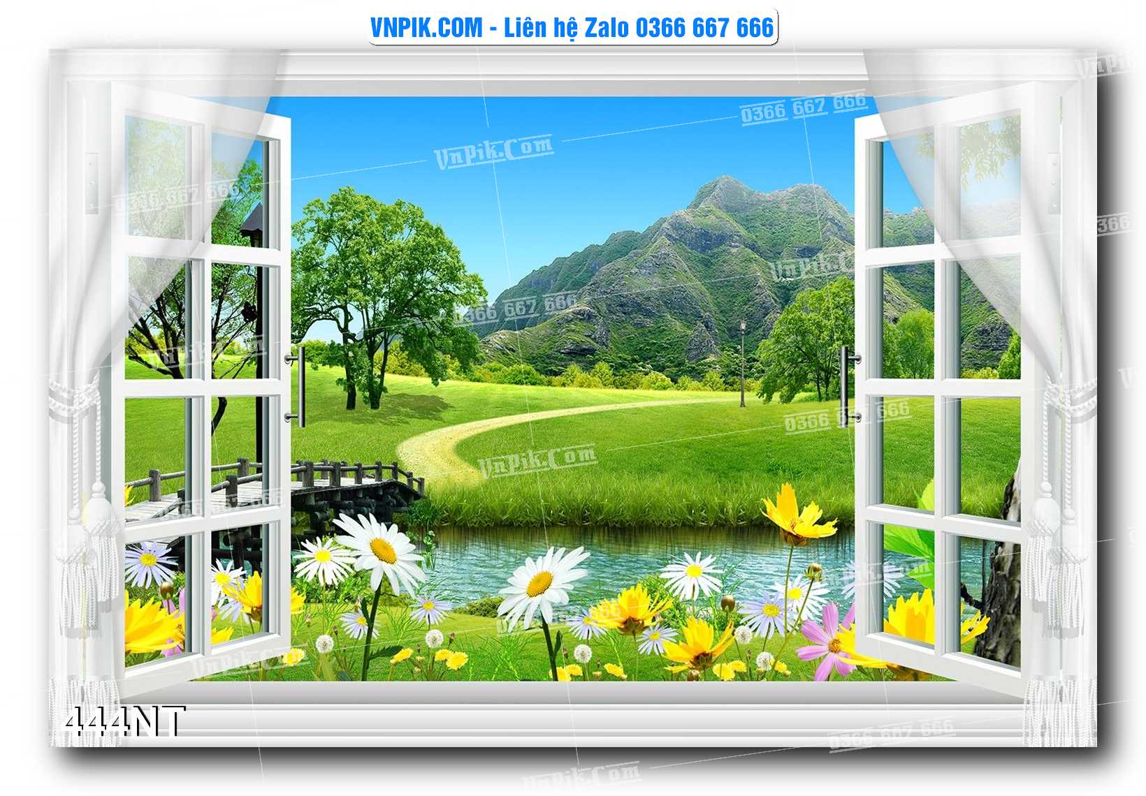 Tranh Trang Trí Phong Cảnh Nghệ Thuật Mã Số 444NT