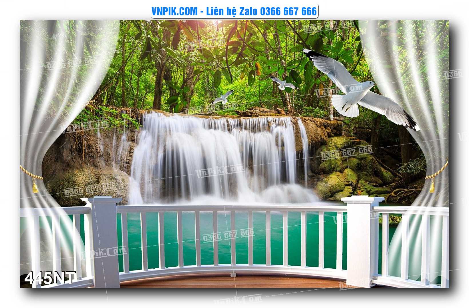 Tranh Trang Trí Phong Cảnh Nghệ Thuật Mã Số 445NT