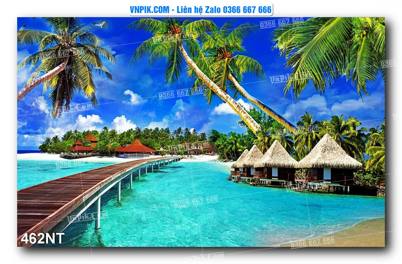 Tranh Trang Trí Phong Cảnh Nghệ Thuật Mã Số 462NT