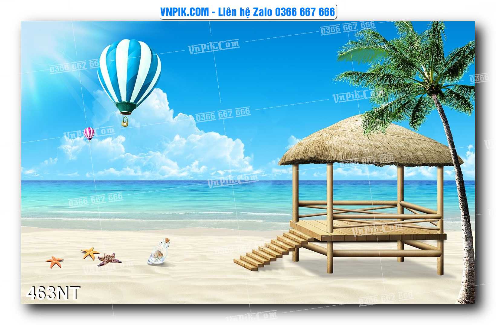 Tranh Trang Trí Phong Cảnh Nghệ Thuật Mã Số 463NT