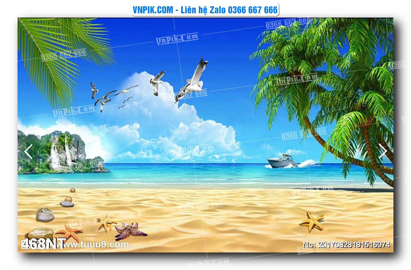 Tranh Trang Trí Phong Cảnh Nghệ Thuật Mã Số 468NT