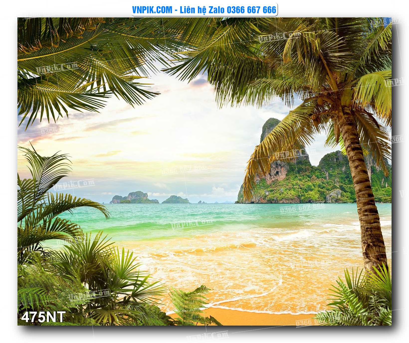 Tranh Trang Trí Phong Cảnh Nghệ Thuật Mã Số 475NT