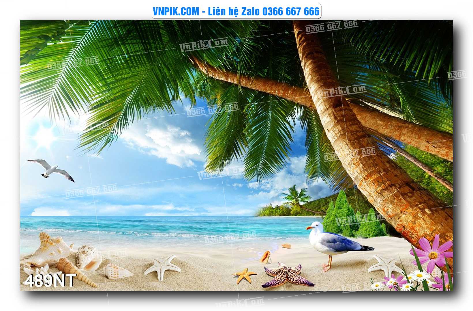 Tranh Trang Trí Phong Cảnh Nghệ Thuật Mã Số 489NT