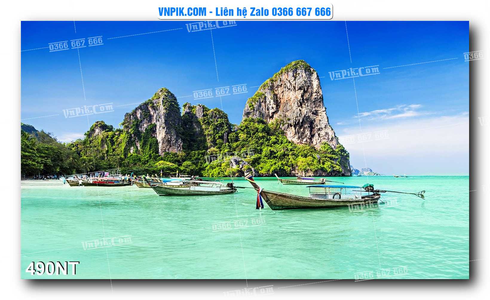 Tranh Trang Trí Phong Cảnh Nghệ Thuật Mã Số 490NT