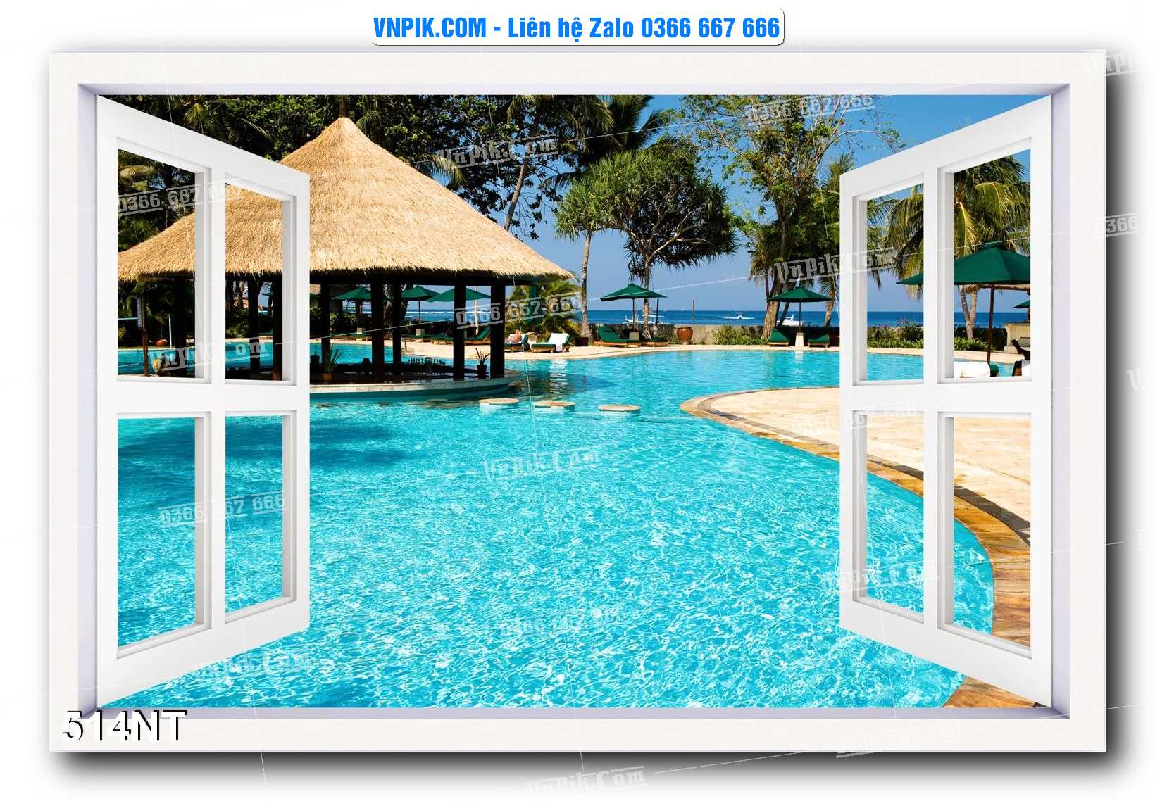 Tranh Trang Trí Phong Cảnh Nghệ Thuật Mã Số 514NT