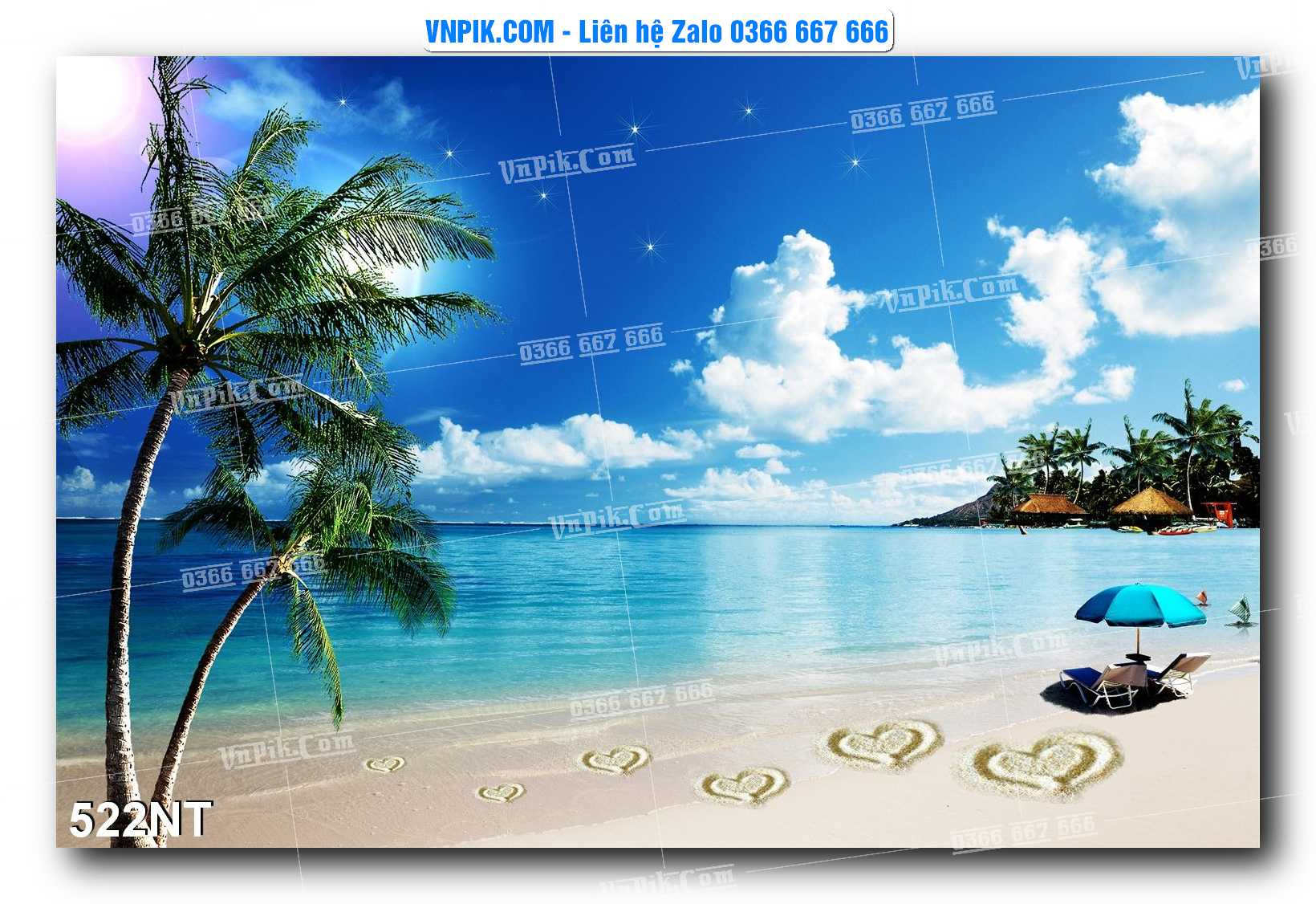 Tranh Trang Trí Phong Cảnh Nghệ Thuật Mã Số 522NT