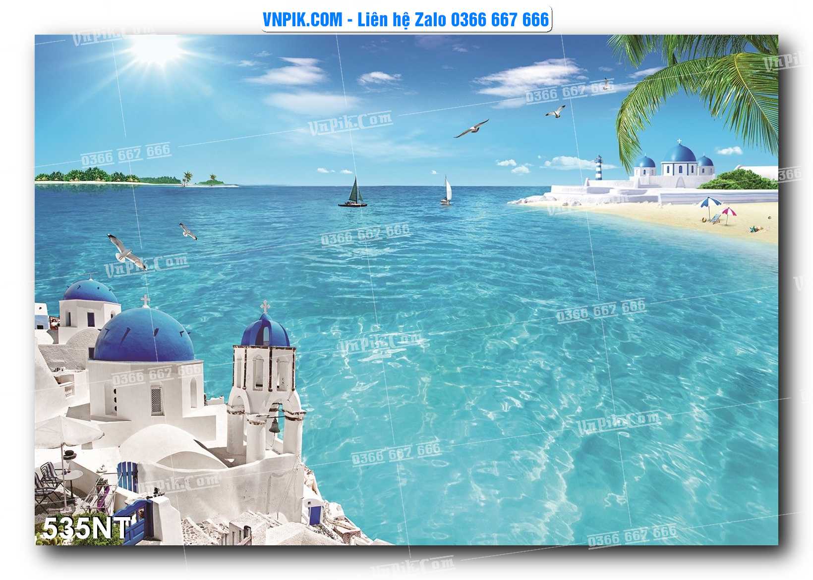 Tranh Trang Trí Phong Cảnh Nghệ Thuật Mã Số 535NT