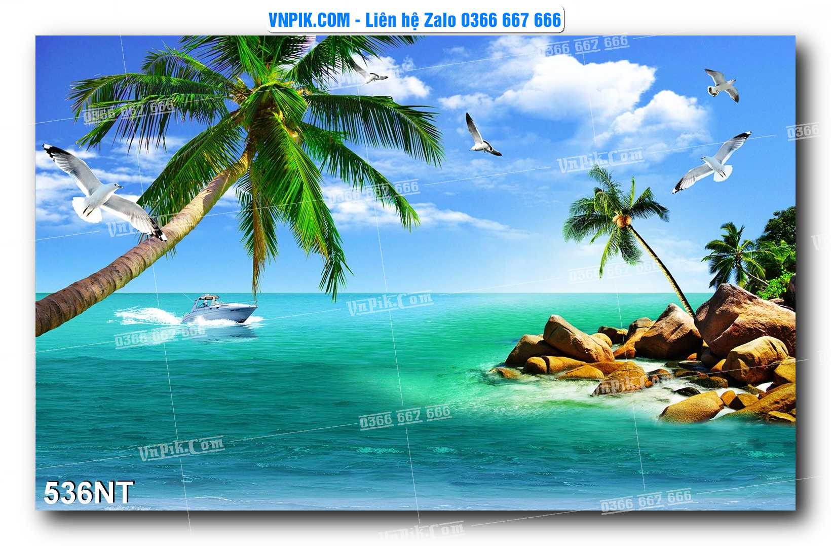 Tranh Trang Trí Phong Cảnh Nghệ Thuật Mã Số 536NT