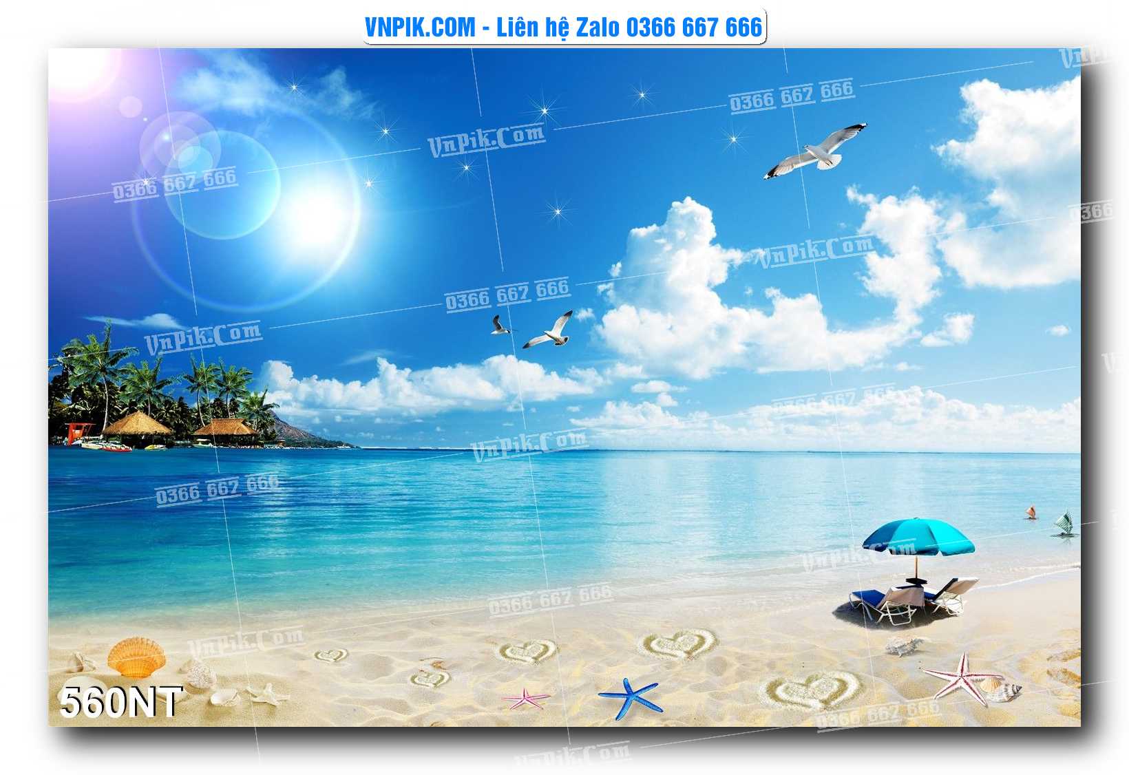 Tranh Trang Trí Phong Cảnh Nghệ Thuật Mã Số 560NT