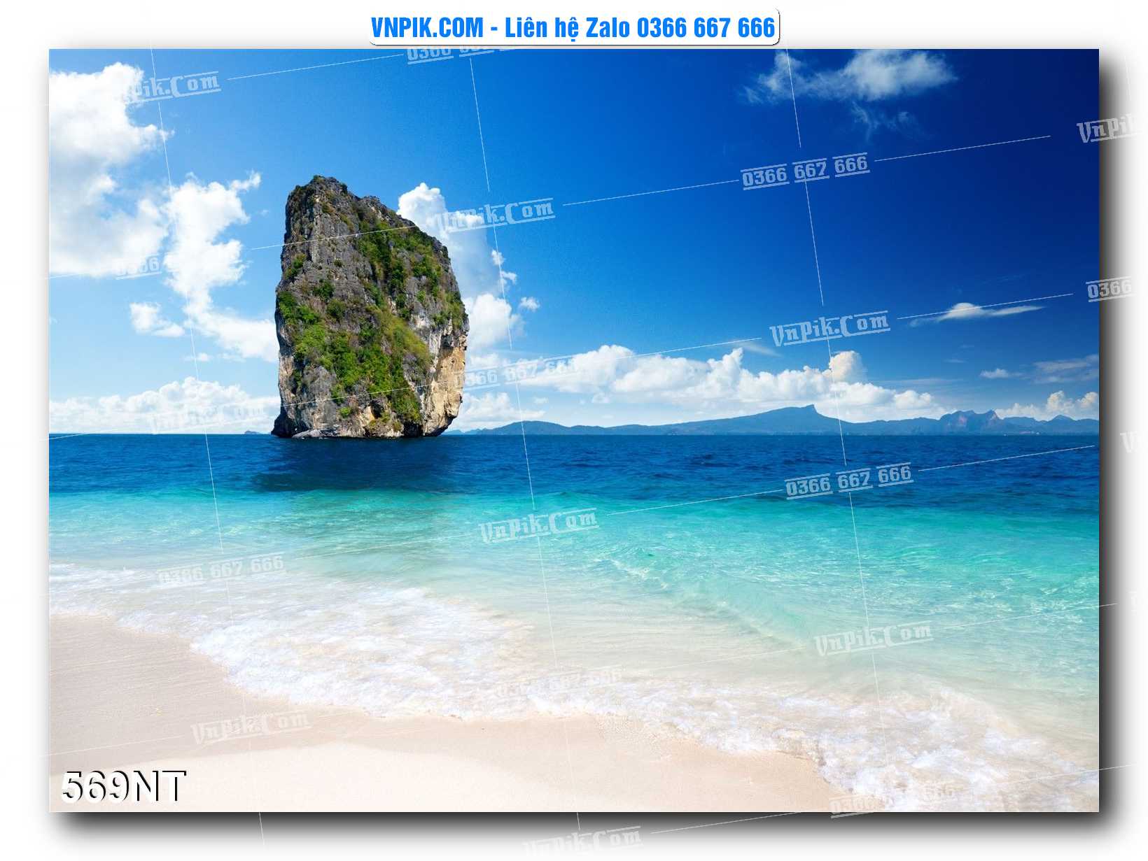 Tranh Trang Trí Phong Cảnh Nghệ Thuật Mã Số 569NT