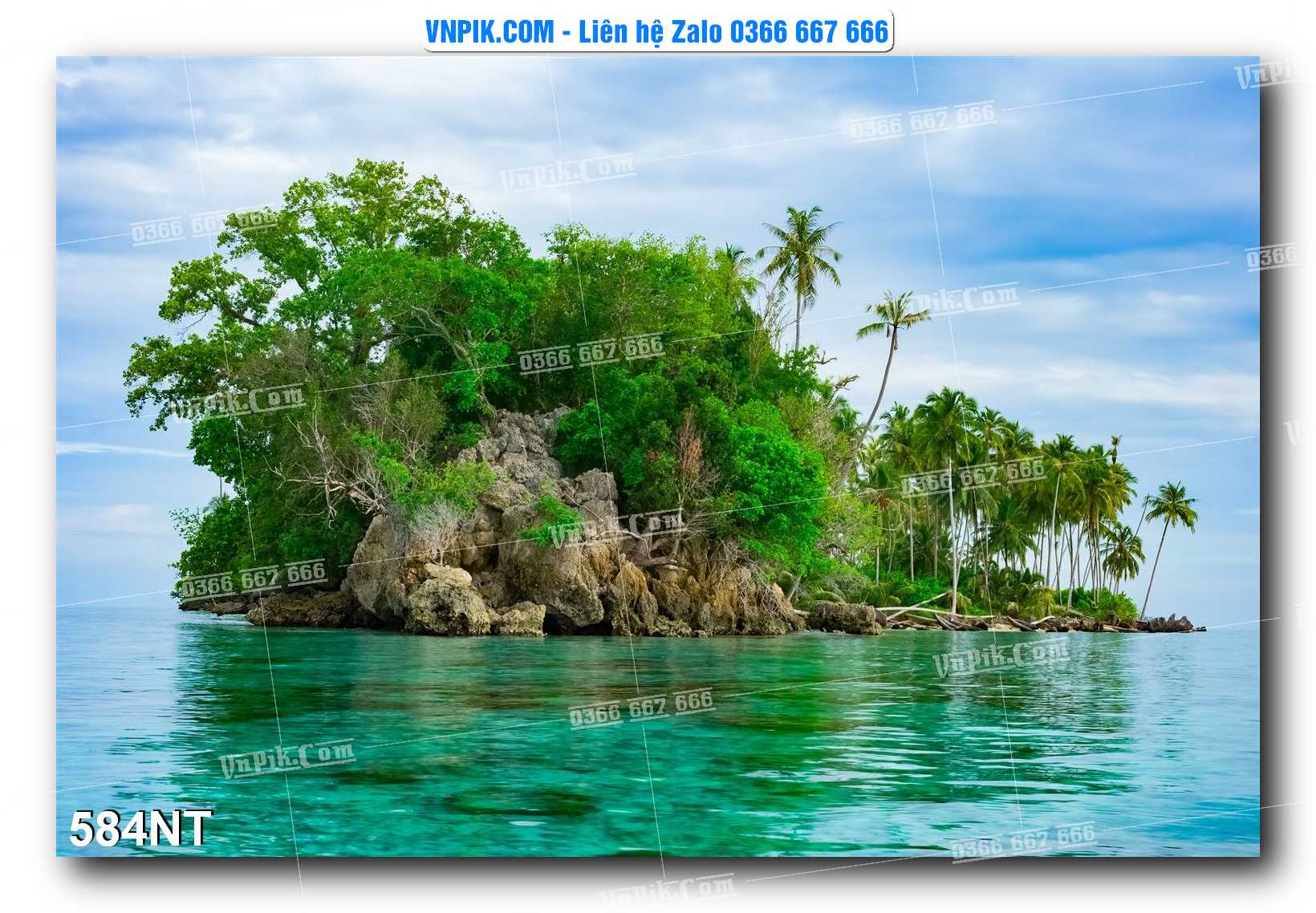 Tranh Trang Trí Phong Cảnh Nghệ Thuật Mã Số 584NT