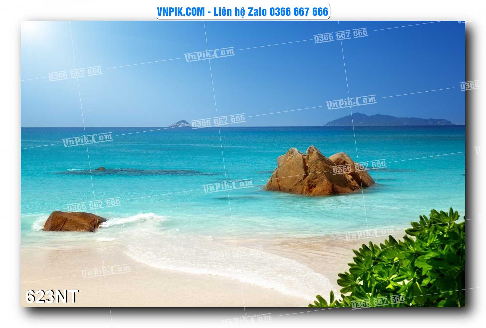 Tranh Trang Trí Phong Cảnh Nghệ Thuật Mã Số 623NT