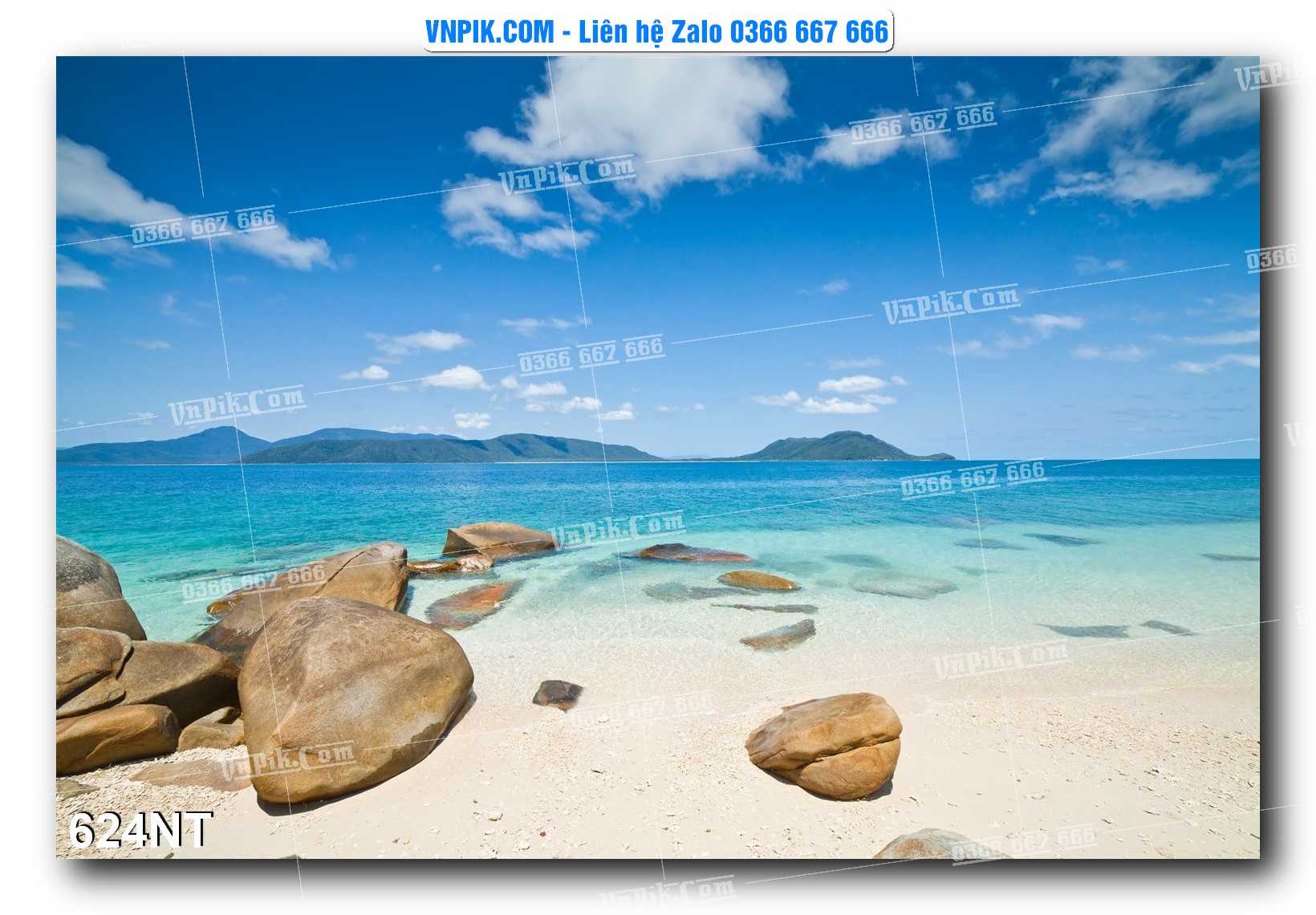 Tranh Trang Trí Phong Cảnh Nghệ Thuật Mã Số 624NT