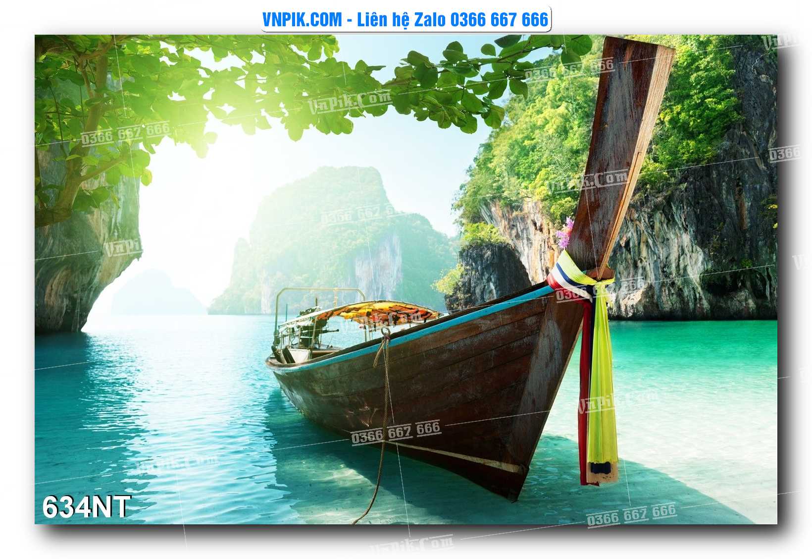Tranh Trang Trí Phong Cảnh Nghệ Thuật Mã Số 634NT