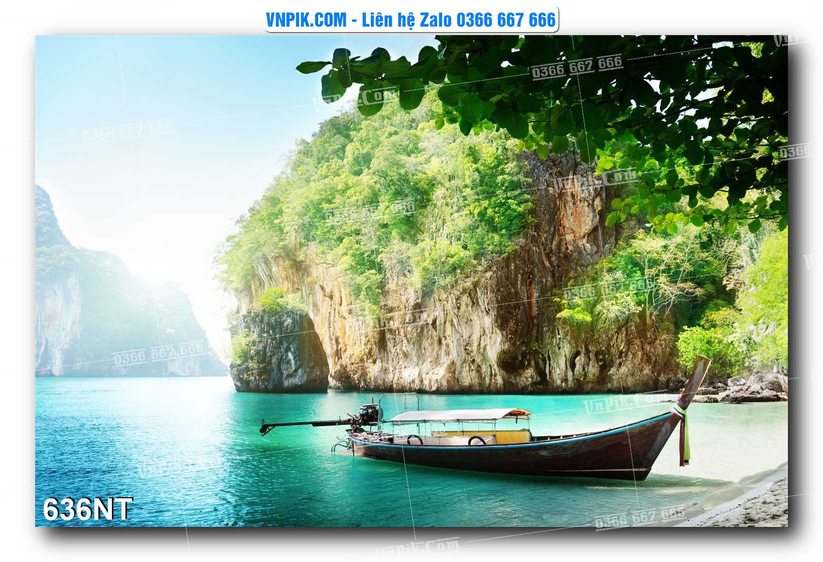 Tranh Trang Trí Phong Cảnh Nghệ Thuật Mã Số 636NT