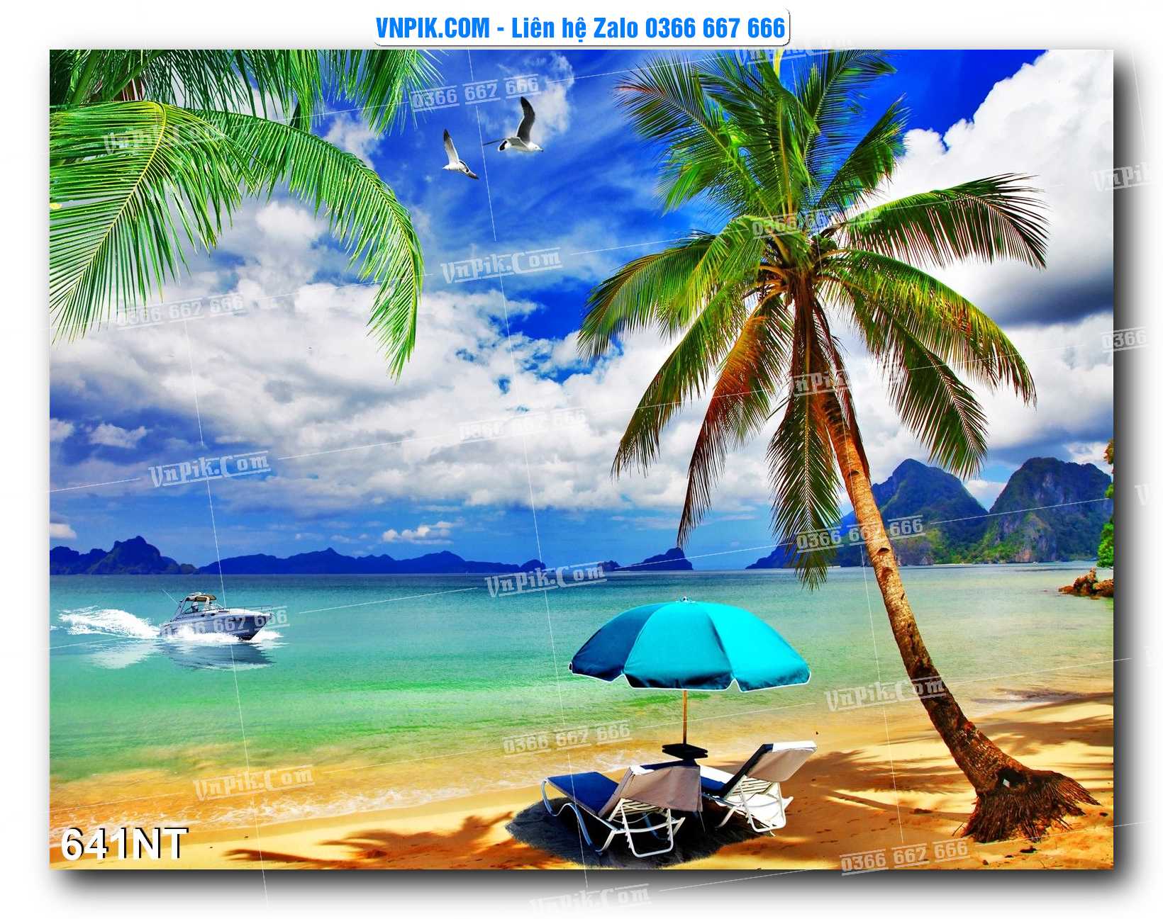 Tranh Trang Trí Phong Cảnh Nghệ Thuật Mã Số 641NT