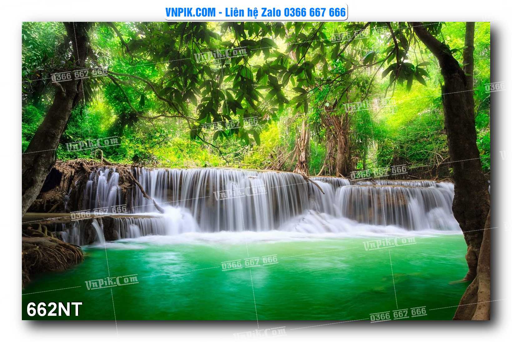 Tranh Trang Trí Phong Cảnh Nghệ Thuật Mã Số 662NT