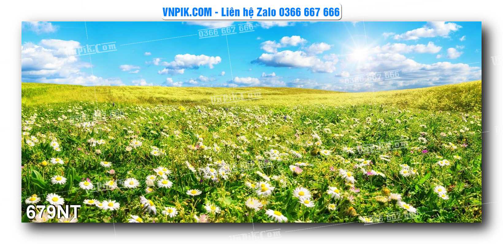 Tranh Trang Trí Phong Cảnh Nghệ Thuật Mã Số 679NT
