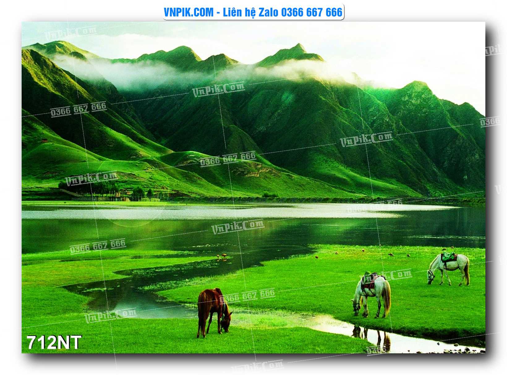Tranh Trang Trí Phong Cảnh Nghệ Thuật Mã Số 712NT