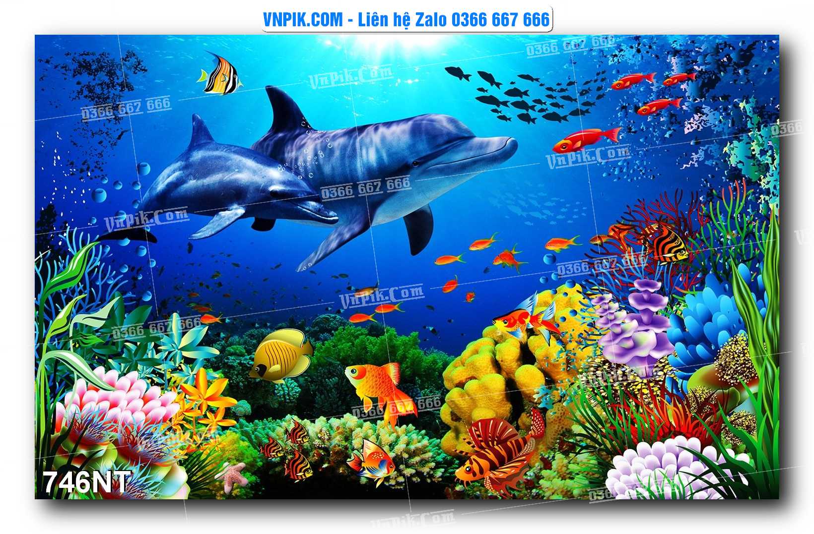 Tranh Trang Trí Phong Cảnh Nghệ Thuật Mã Số 746NT