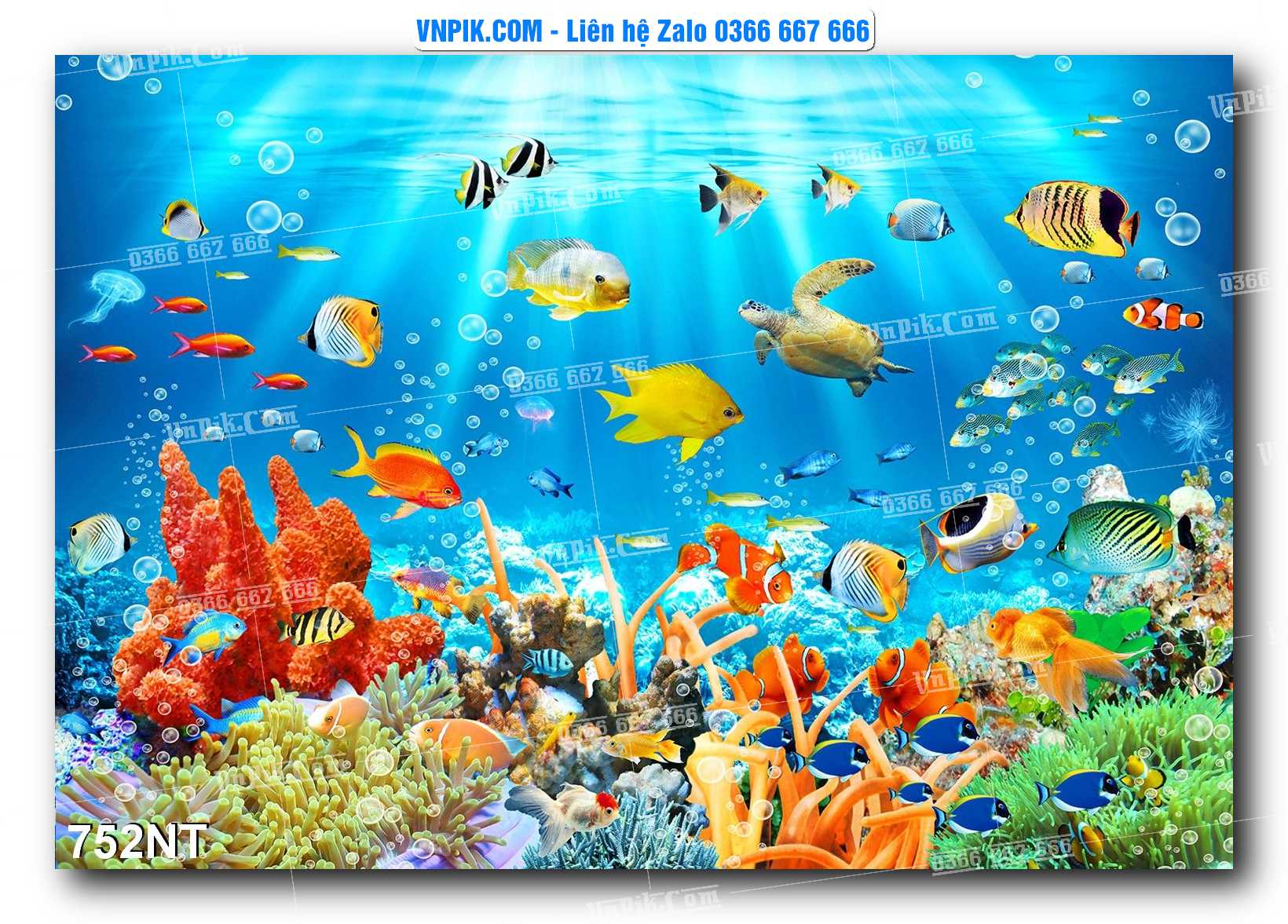 Tranh Trang Trí Phong Cảnh Nghệ Thuật Mã Số 752NT